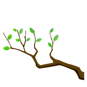 木の枝3 花 植物イラスト Flode Illustration フロデイラスト