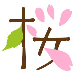 桜文字