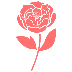 ボタンの花イラスト11