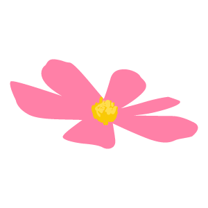 コスモスの花イラスト1 花 植物イラスト Flode Illustration フロデイラスト