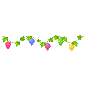 ブドウのイラスト5 花 植物イラスト Flode Illustration フロデイラスト